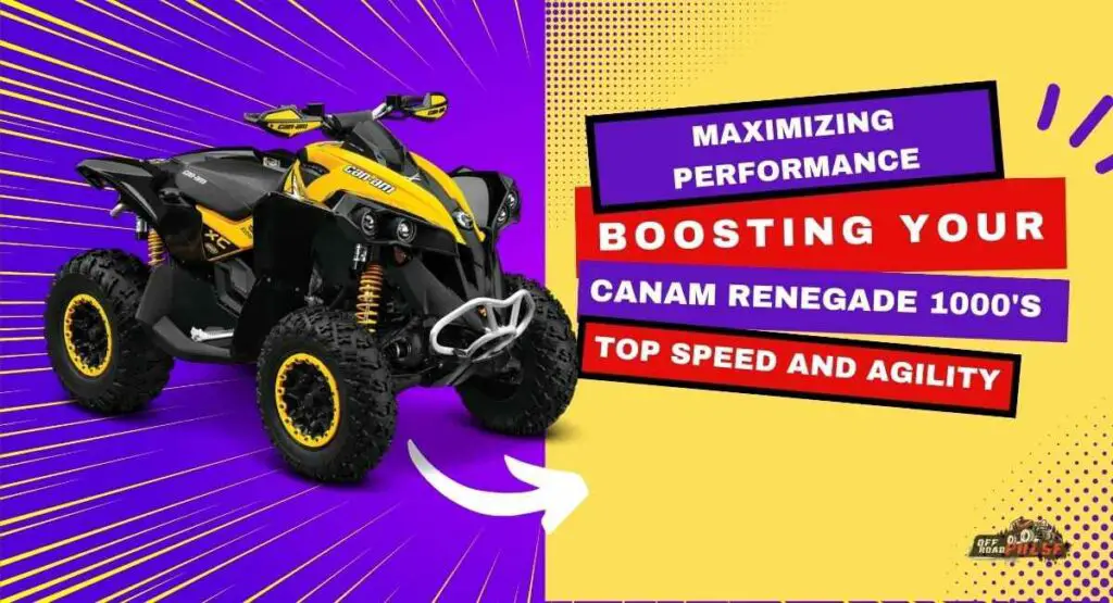 CanAm Renegade 1000 Top Speed