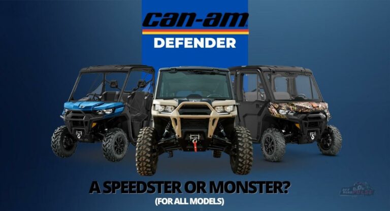 Can-Am Defender: A Speedster Or Monster? (For All Models)