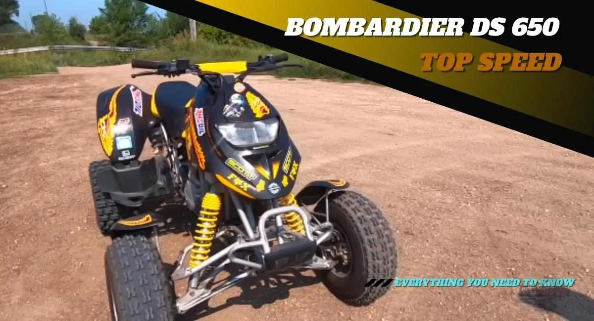 Bombardier DS 650 Top Speed